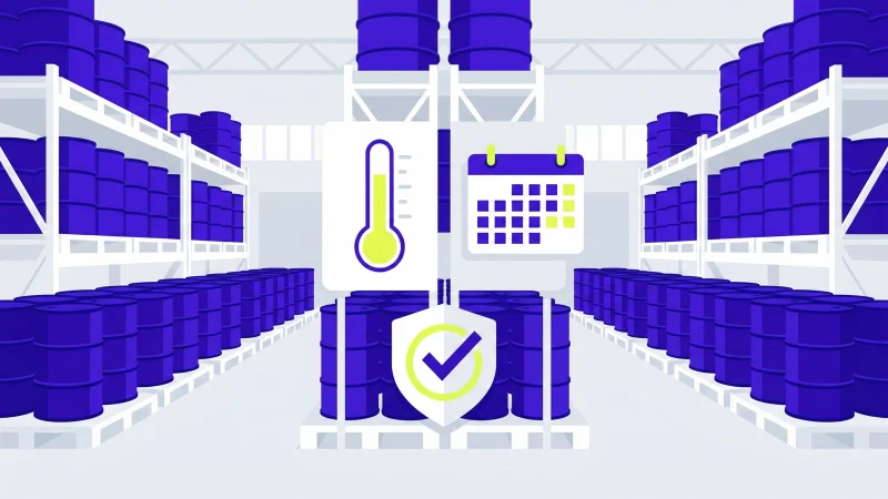 Хранение масла в бочках: правила и сроки годности