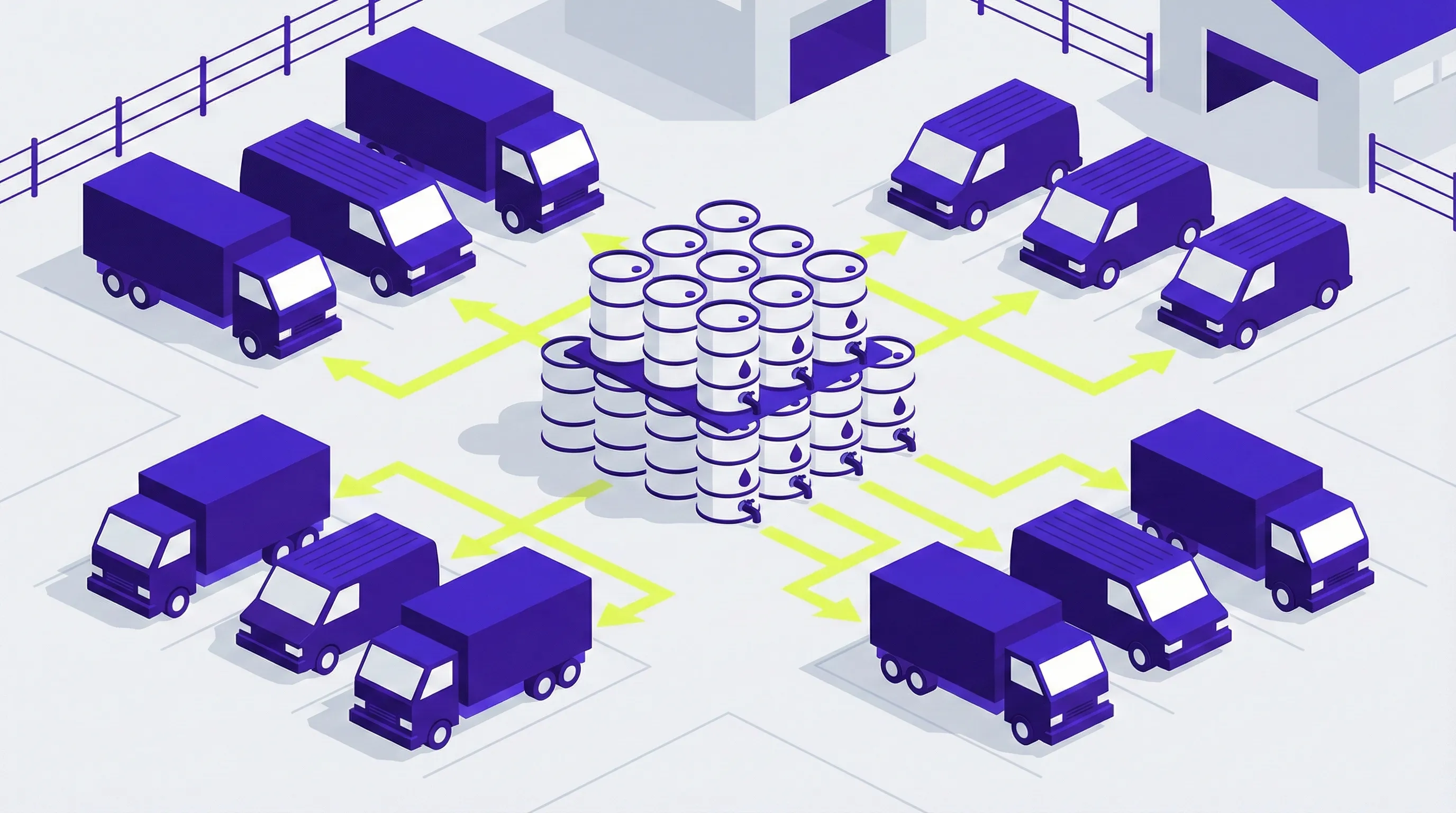 Масло для автопарка: организация закупки