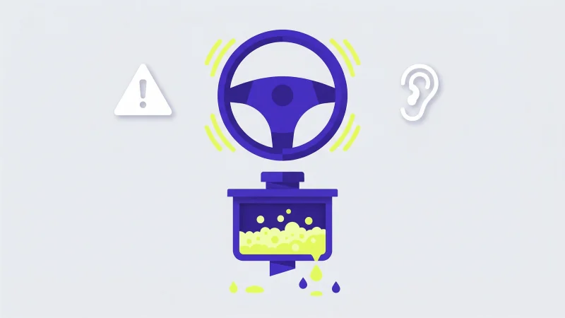 Проблемы с ГУР: гудит, пенится, течёт жидкость