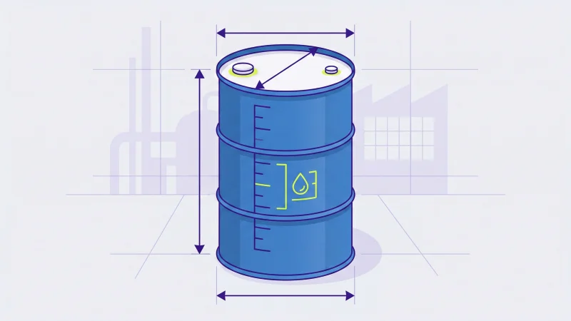 Бочка масла 200 литров: объём, вес, размеры